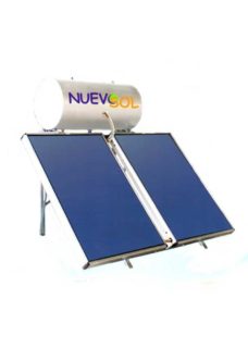 NuevoSol GLASS με Επιλλεκτικό Συλλέκτη 200 lt 4.00 m2 Διπ.Ενέργειας